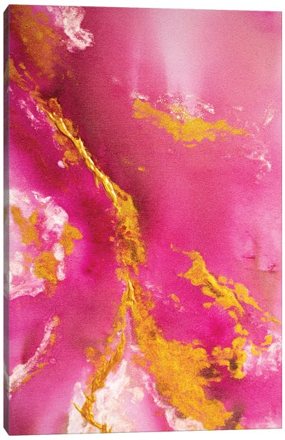 River Of Pink Dreams Canvas Art Print - Olga Belova