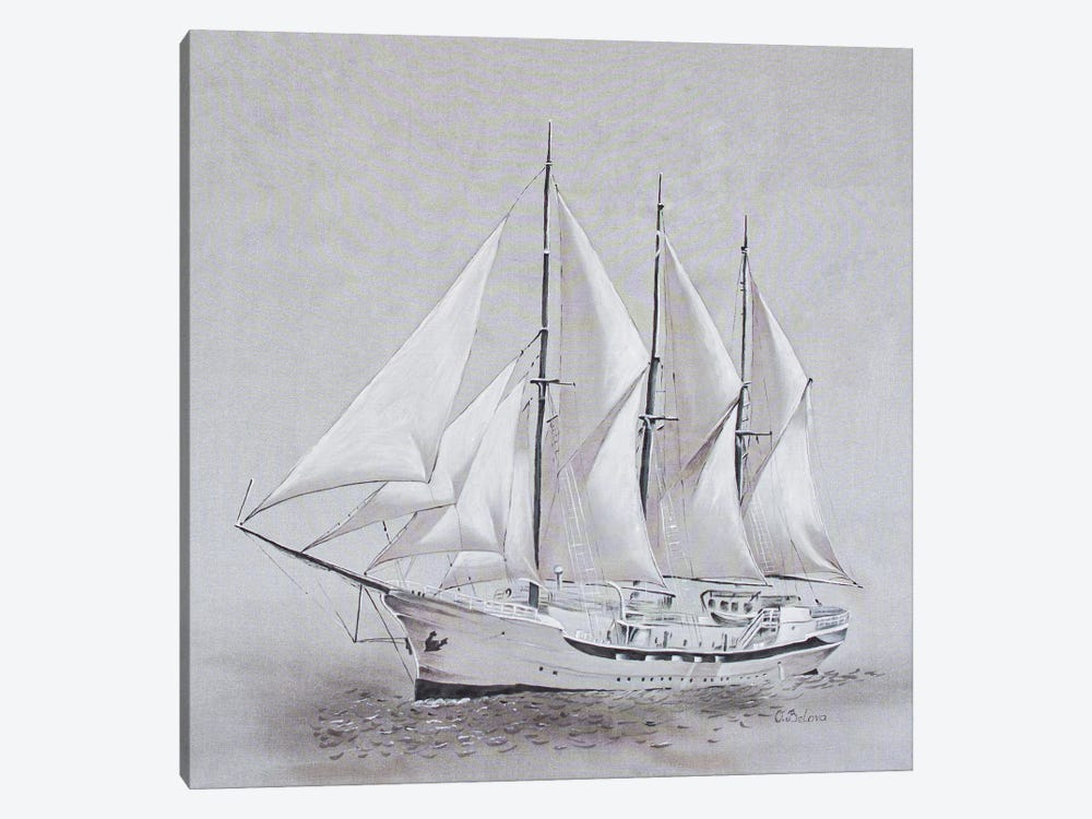 Sailing With Dreams by Olga Belova 1-piece Canvas Print