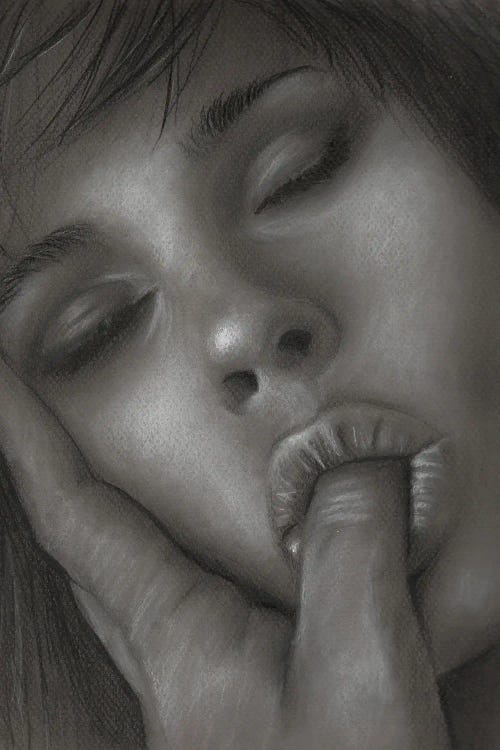 Hunger by OliviaArt wall art