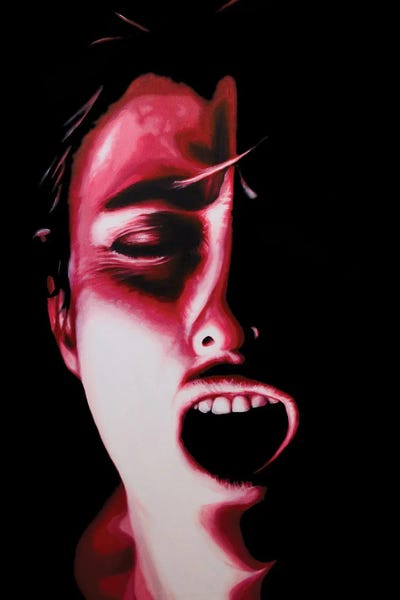 Orgasm by OliviaArt metal wall art