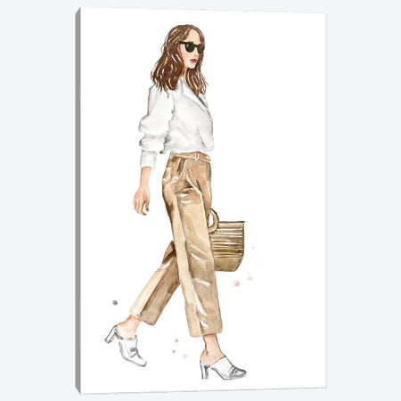 Chic Outfit Canvas Print #OCR100} by Olga Crée Canvas Print