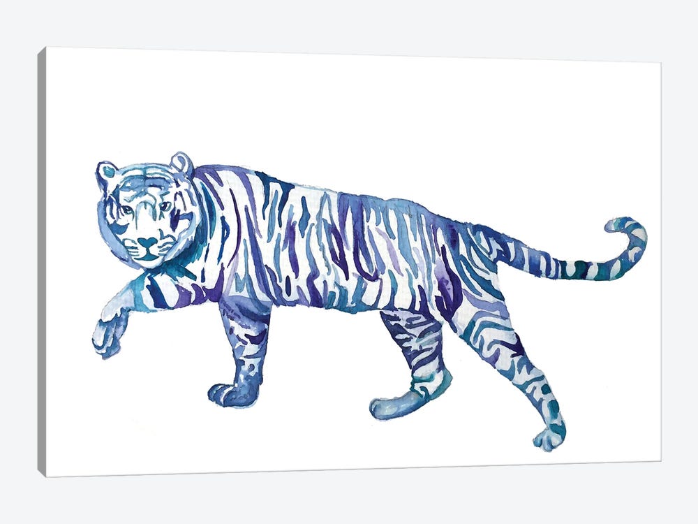 Tiger by Olga Crée 1-piece Canvas Art