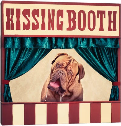The Kissing Booth Canvas Art Print - Oddball Tails