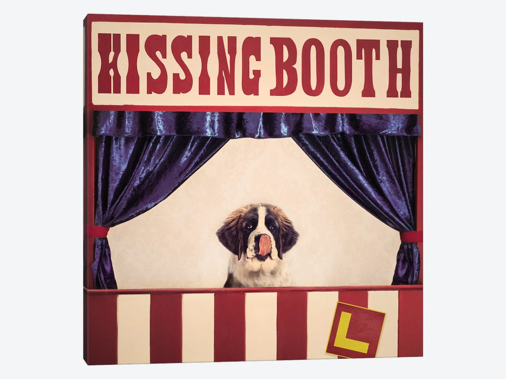 The Kissing Booth - Learner by Oddball Tails 1-piece Canvas Art