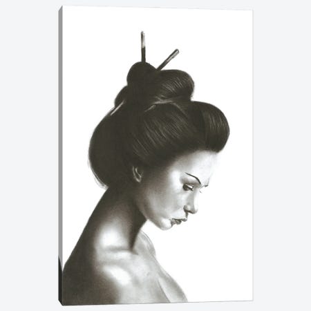 Modern Geisha Canvas Print #OEK14} by Denny Stoekenbroek Art Print