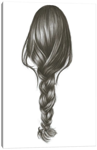 Hair Canvas Art Print - Denny Stoekenbroek
