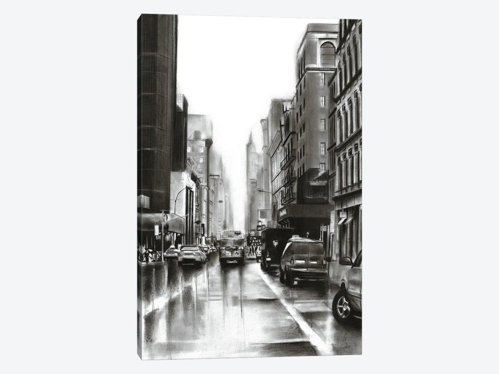 City Lanes by Denny Stoekenbroek 1-piece Canvas Print
