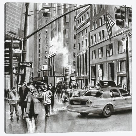 New York People Canvas Print #OEK2} by Denny Stoekenbroek Art Print