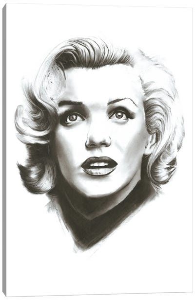 Marilyn Canvas Art Print - Denny Stoekenbroek