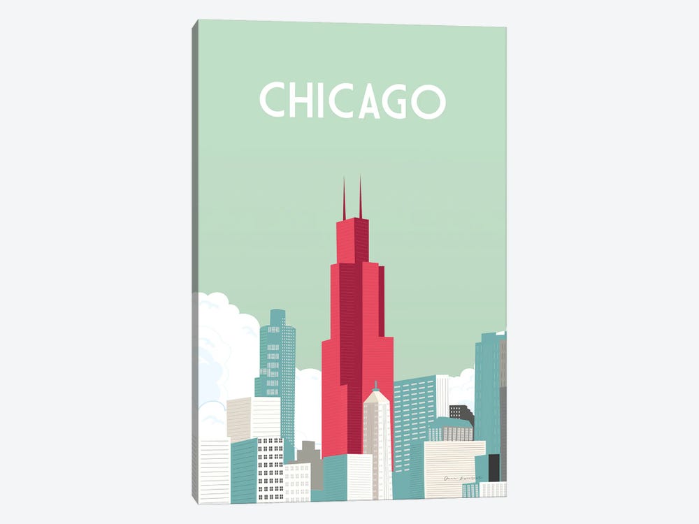 Chicago 1-piece Art Print