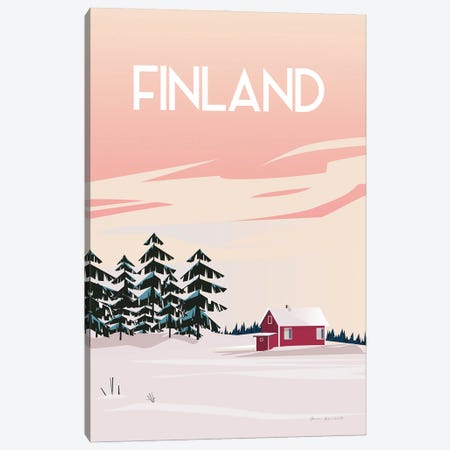 Finland II Canvas Print #OES14} by Omar Escalante Canvas Art Print