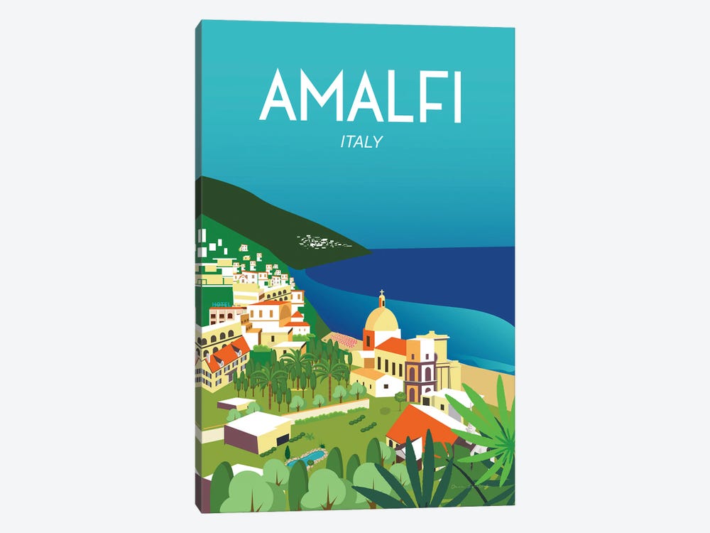 Amalfi by Omar Escalante 1-piece Canvas Art