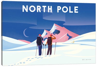 North Pole Canvas Art Print