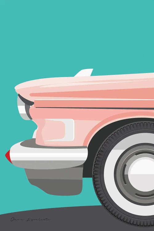 Vintage Car III by Omar Escalante wall art