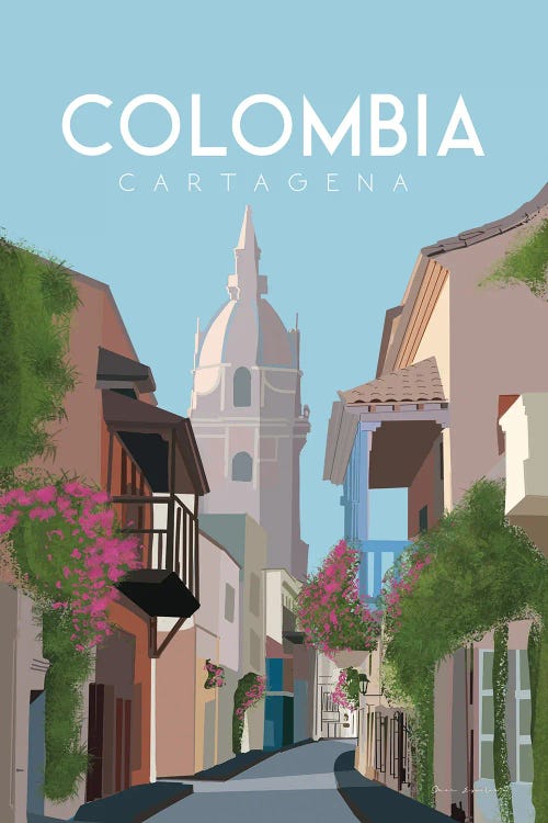 Colombia by Omar Escalante wall art