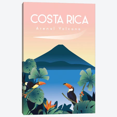 Costa Rica Canvas Print #OES41} by Omar Escalante Art Print