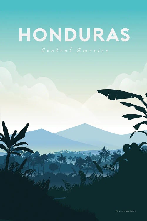 Honduras by Omar Escalante canvas print