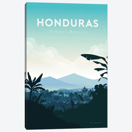 Honduras Canvas Print #OES43} by Omar Escalante Canvas Art Print