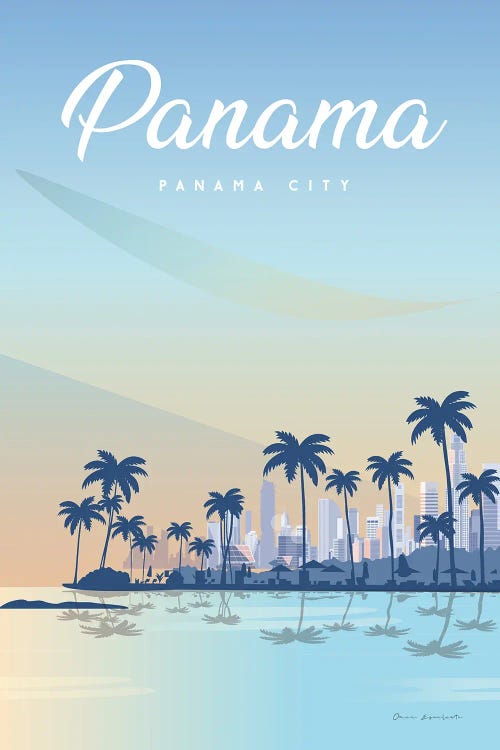 Panama by Omar Escalante wall art
