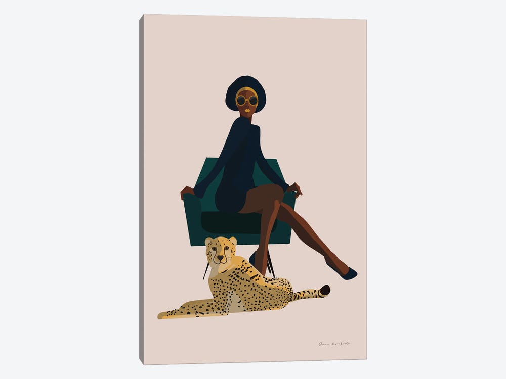 Wild Lounge II by Omar Escalante 1-piece Canvas Print