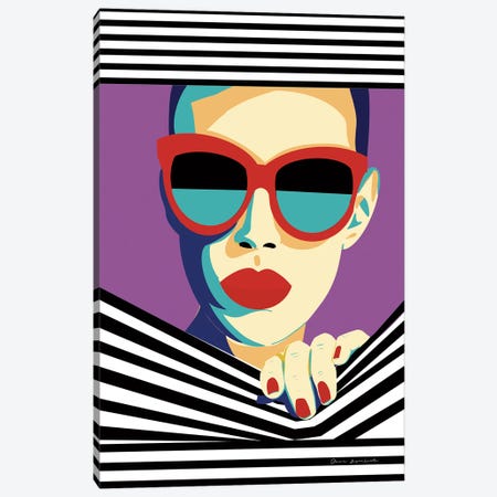 Style And Attitude II Canvas Print #OES51} by Omar Escalante Canvas Art