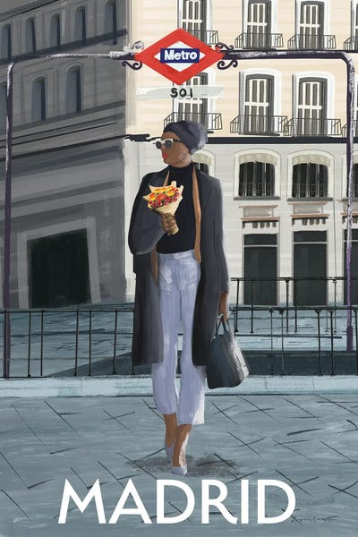Girl in Madrid