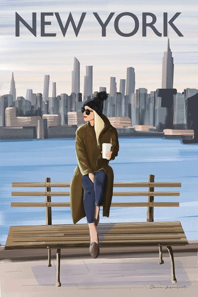 Furniture: Girl in New York II by Omar Escalante