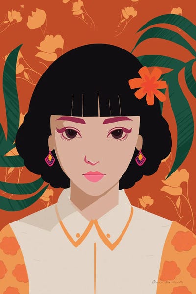 Omar Escalante: Boho Woman I by Omar Escalante