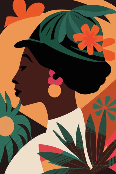 Omar Escalante: Boho Woman III by Omar Escalante