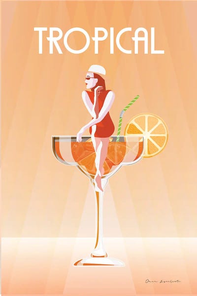 Omar Escalante: Tropical Drink by Omar Escalante