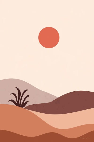 Boho Desert I by Omar Escalante multi panel art