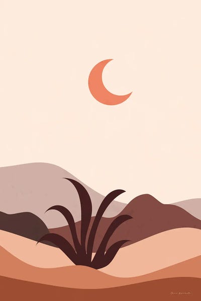 Minimalist Bohemian Decor: Boho Desert II by Omar Escalante