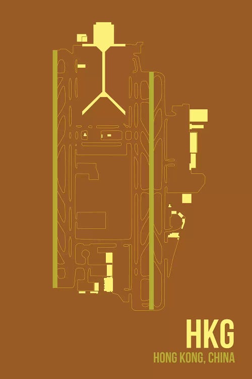 Hong Kong by 08 Left wall art