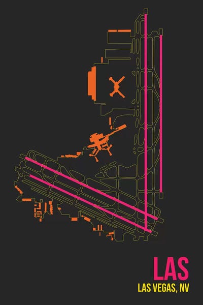 By Air: Las Vegas (McCarran) by 08 Left