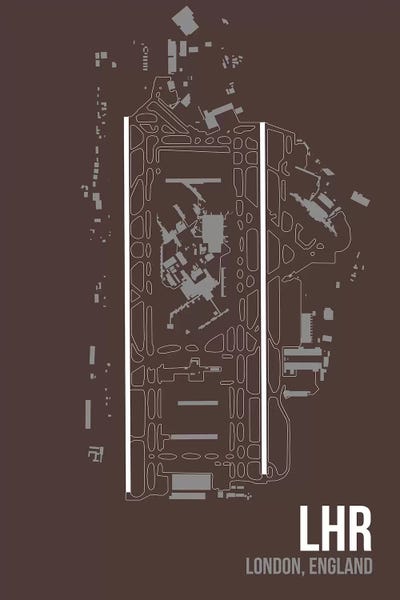 London Maps: London (Heathrow) by 08 Left