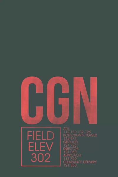 Airports: CGN Air Traffic Control, Cologne, Germany by 08 Left