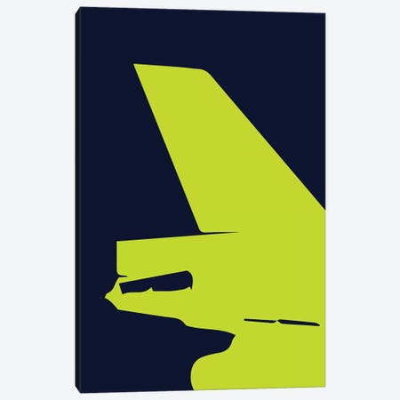DC-10 Tail Canvas Print #OET163} by 08 Left Canvas Print