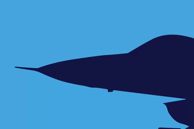 F-16 Nose by 08 Left multi panel art