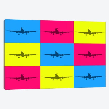 Fly With A Color Canvas Print #OET170} by 08 Left Canvas Wall Art