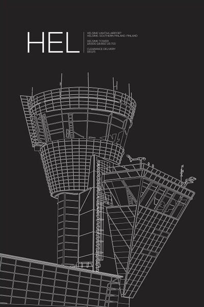 Airports: HEL Tower, Helsinki International Airport by 08 Left