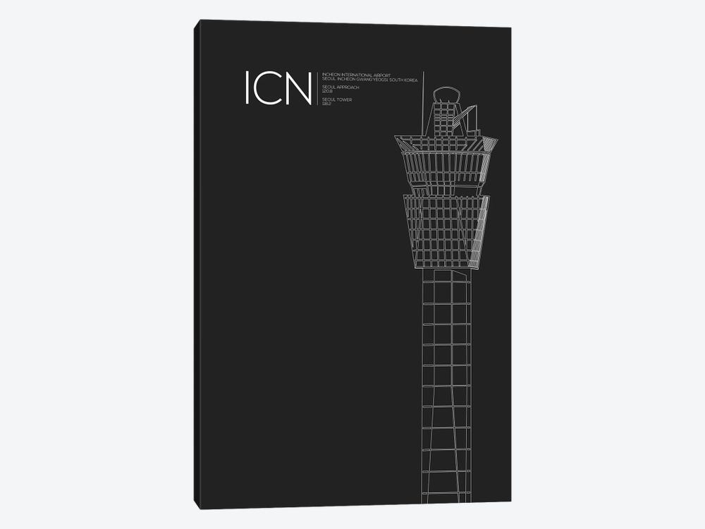 ICN Tower, Incheon (Seoul) International Airport by 08 Left 1-piece Canvas Print