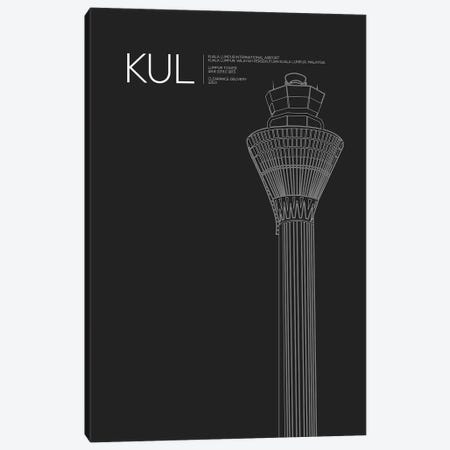 KUL Tower, Kuala Lumpur International Airport Canvas Print #OET177} by 08 Left Art Print