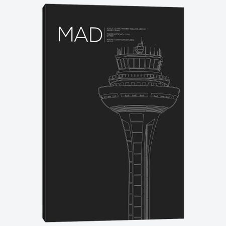 MAD Tower, Madrid, Spain Canvas Print #OET179} by 08 Left Canvas Art