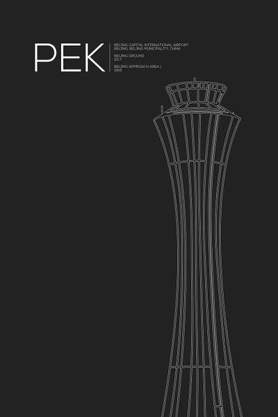 Beijing: PEK Tower, Beijing Capital International Airport by 08 Left