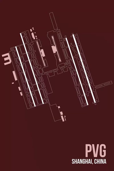 Shanghai: PVG Diagram, Shanghai by 08 Left