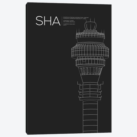 SHA Tower, Shanghai International Airport Canvas Print #OET186} by 08 Left Canvas Artwork