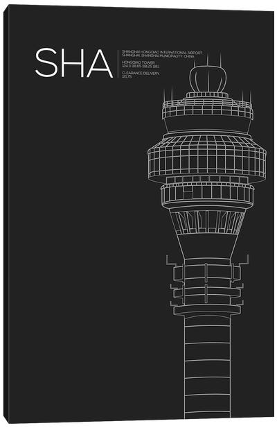 SHA Tower, Shanghai International Airport Canvas Art Print - Shanghai