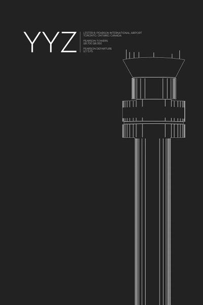 Ontario: YYZ Tower, Toronto International Airport by 08 Left