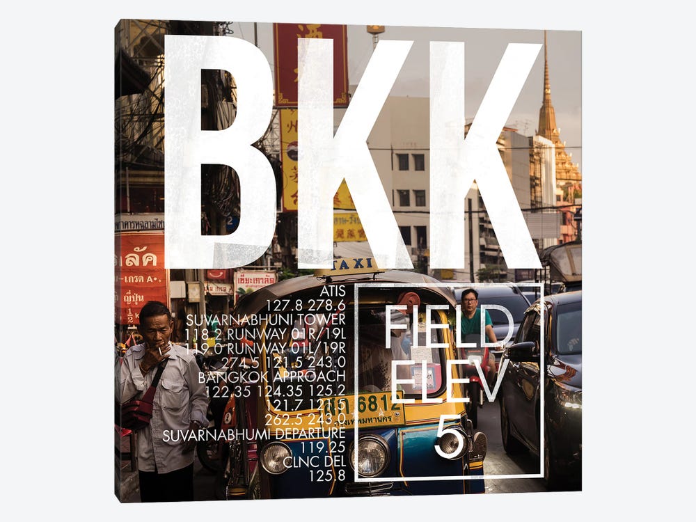 BKK Live by 08 Left 1-piece Canvas Print
