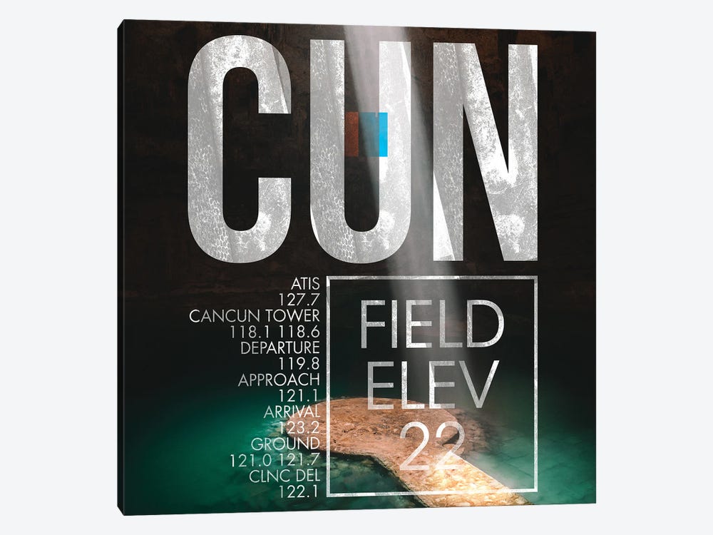CUN Live by 08 Left 1-piece Canvas Print